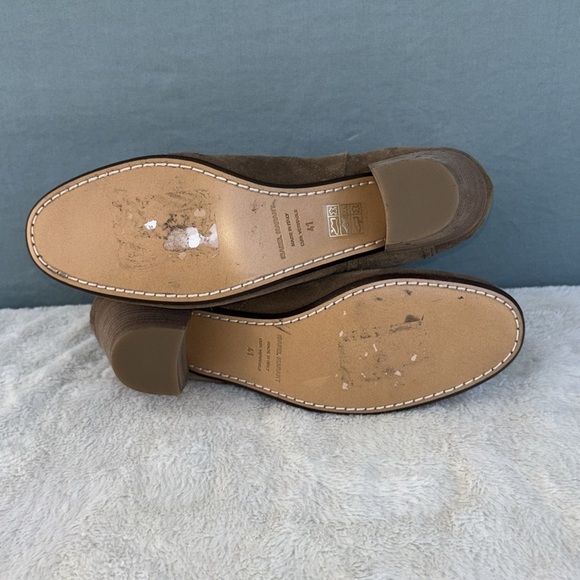 GUC Isabel Marant Brown Ankle Boots with Chunky Heel EU 41 - Picture 6 of 10